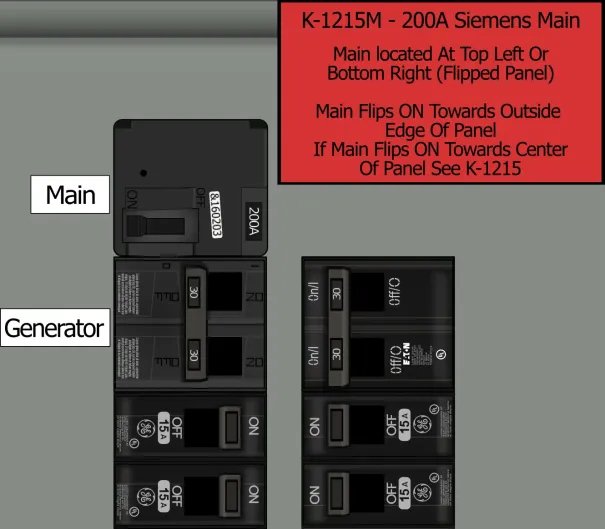 K-1215M Panel Photo Without Kit