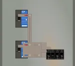 K-6416 Panel Photo With Main Off and Generator On