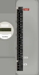 KS-1317 Panel Photo With Main Off and Solar Off and Generator On