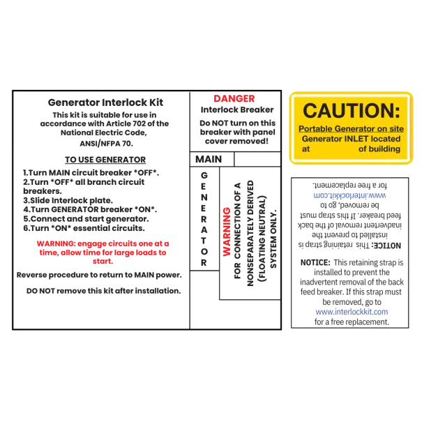 Image of Small Label Pack Non Solar Stickers (3)