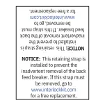 Image of Small Solar label Pack Notice Sticker (2)