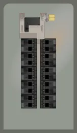 A photo of Lockable Interlock Kit KL-4010/5 With The Main Off and Generator On