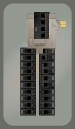 A photo of Lockable Interlock Kit KL-8010 With The Main On and Generator Off