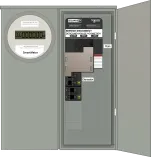 K-5710 Panel Photo With Main On and Generator Off