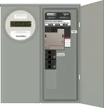 K-5710 Panel Photo With Main Off and Generator On