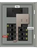 KS-5010 Panel Photo With Main On and Generator Off