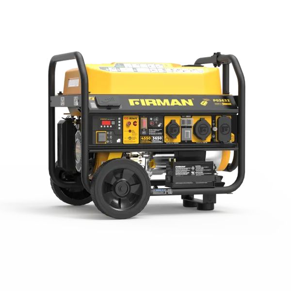 Gas Portable Generator 4550/3650W Remote Start 120/240V CO Alert