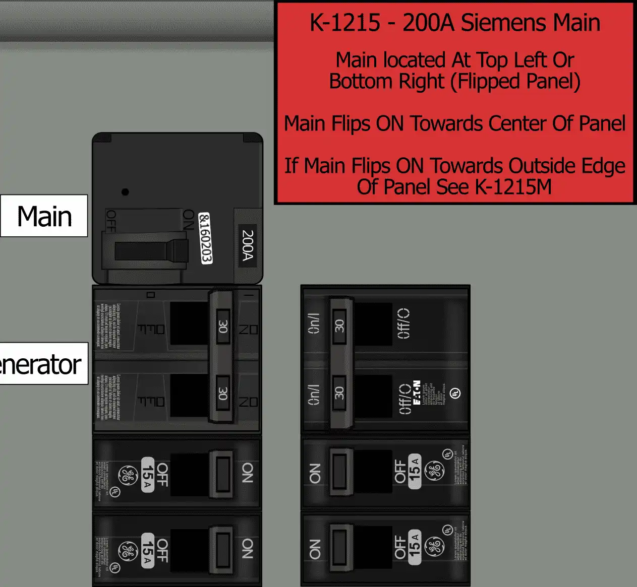 K-1215 Panel Photo Without Kit