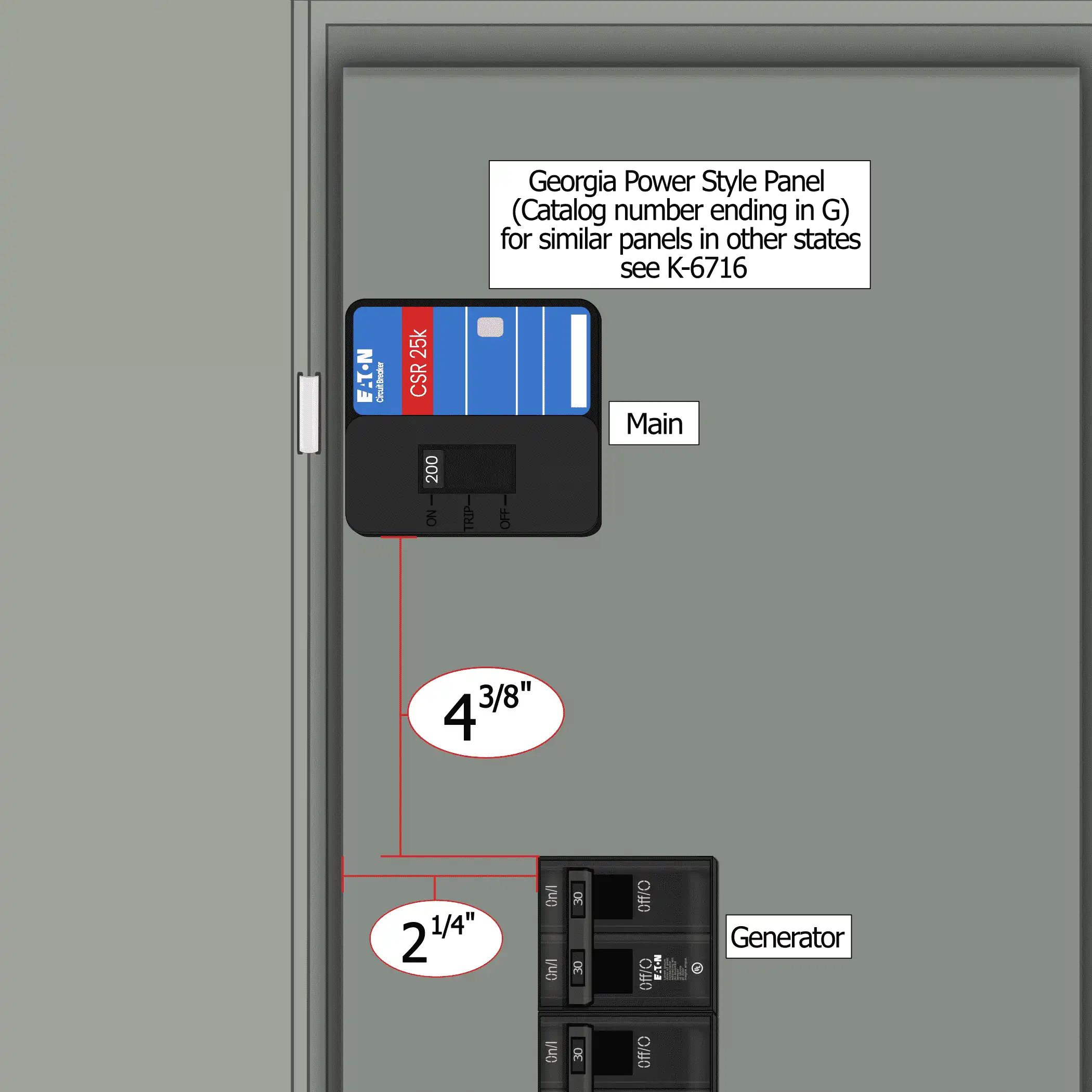 K-6717 Panel without Kit