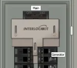 K-4410M Panel Photo With Main Off and Generator On