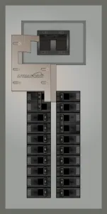 K-4410 Panel Photo With Main On and Generator Off