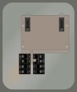 K-8711 Panel Photo With Main On and Generator Off