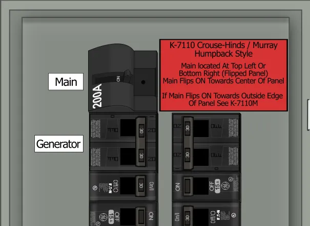 K-7110 Panel Photo Without Kit