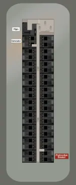 KS-1215 Panel Photo With Main On and Solar On and Generator Off