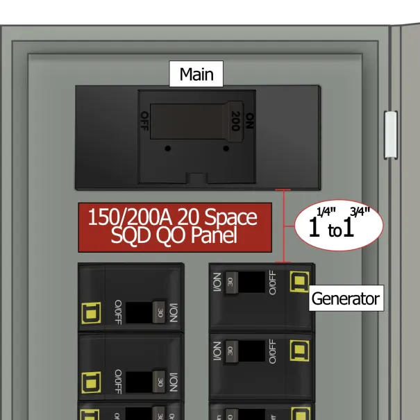 KS-5011 QO Panel Photo Without Kit