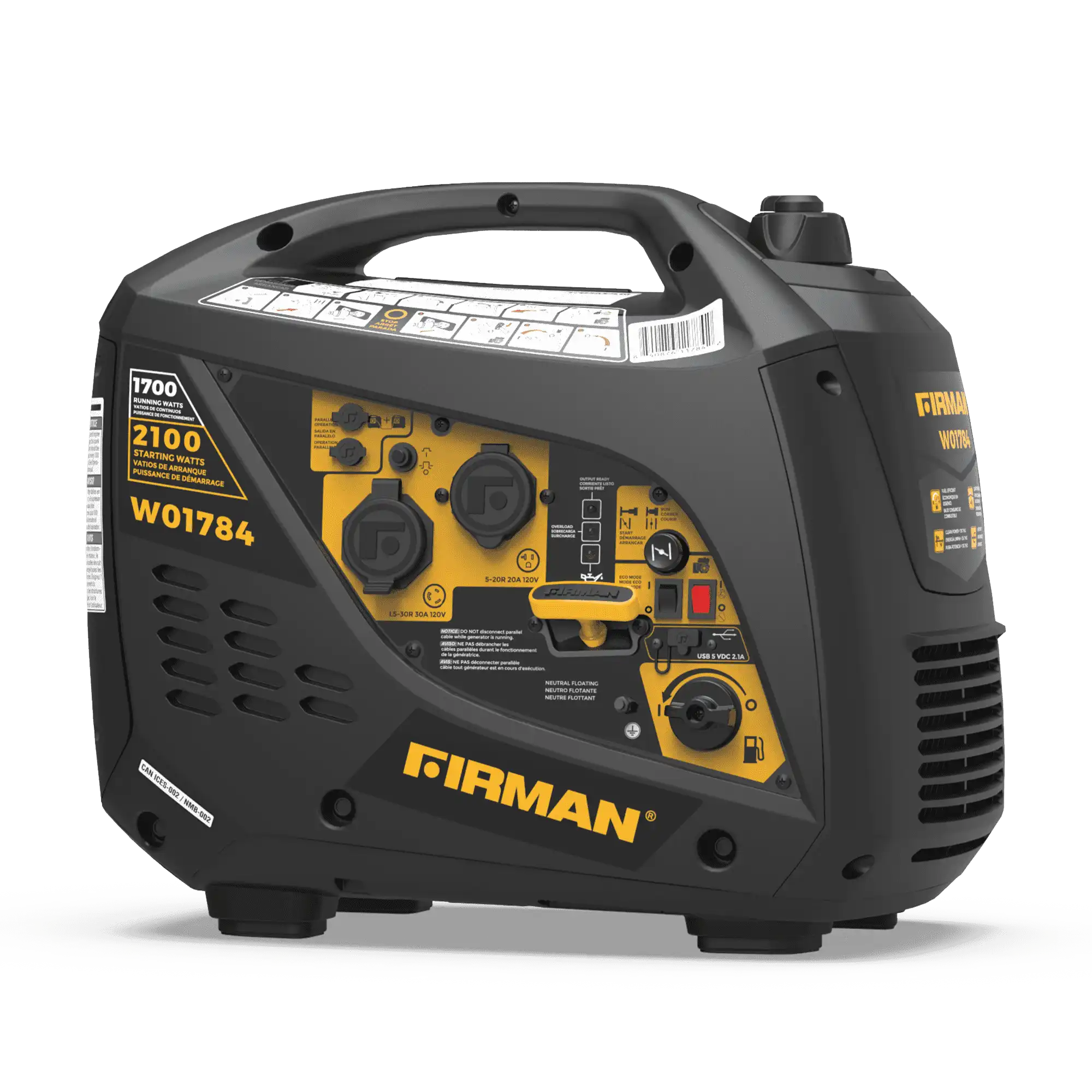 Inverter Portable Generator 2100W Recoil Start