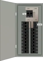 K-1011 Panel Photo With Main On and Generator Off