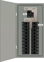 K-1011 Panel Photo With Main Off and Generator On