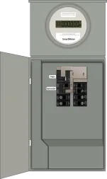 K-1215 Panel Photo With Main On and Generator Off
