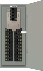 K-5310 Panel Photo With Main On and Generator Off