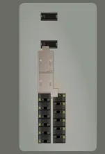 K-5510 Panel Photo With Main On and Generator Off