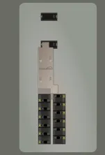 K-5510 Panel Photo With Main Off and Generator On