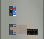 K-6415 Panel Photo With Main Off and Generator On