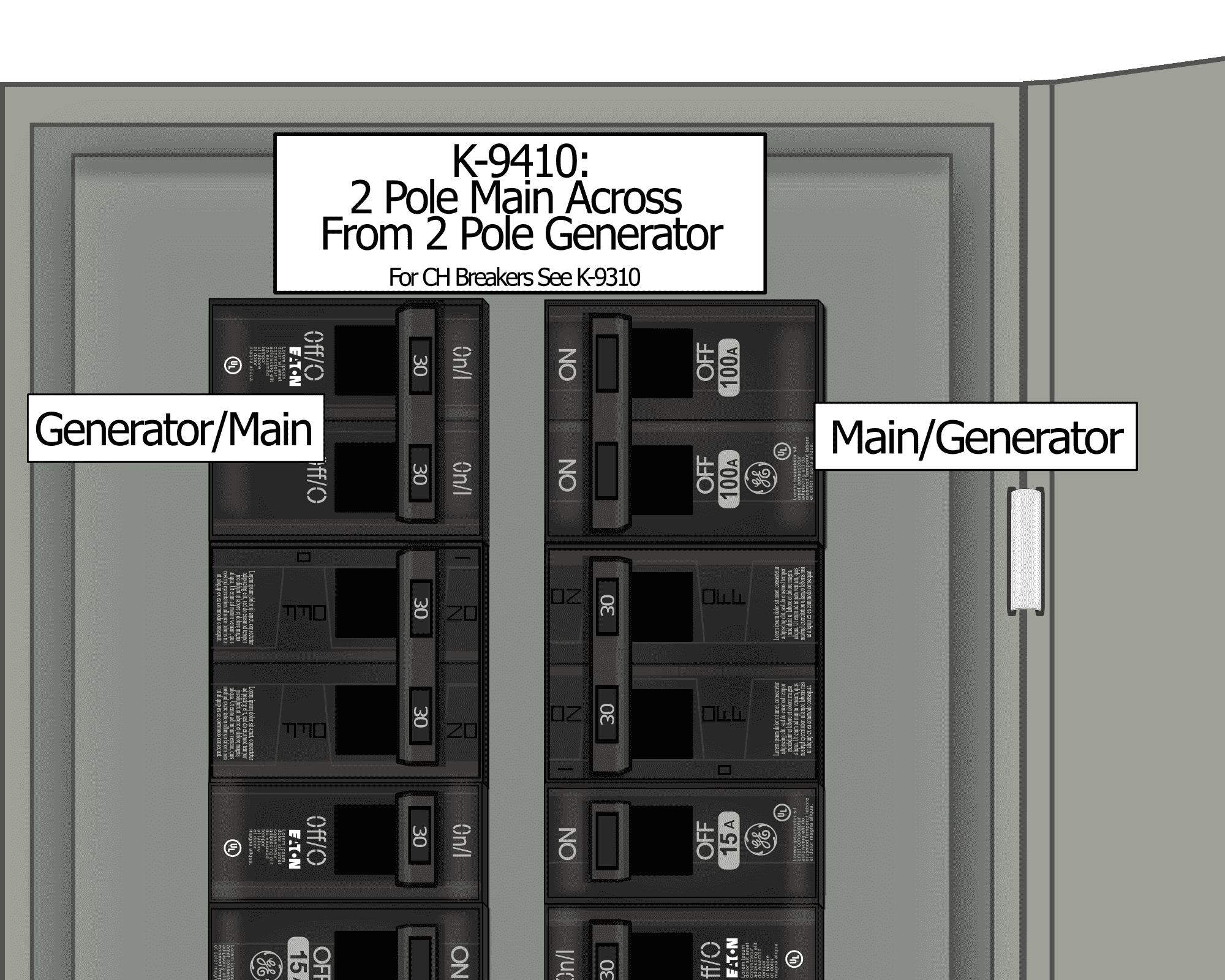 K-9410 Panel Photo Without Kit