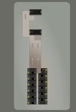 K-5511 Panel Photo With Main On and Generator Off