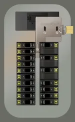 A photo of Lockable Interlock Kit KL-5010 With The Main Off and Generator On