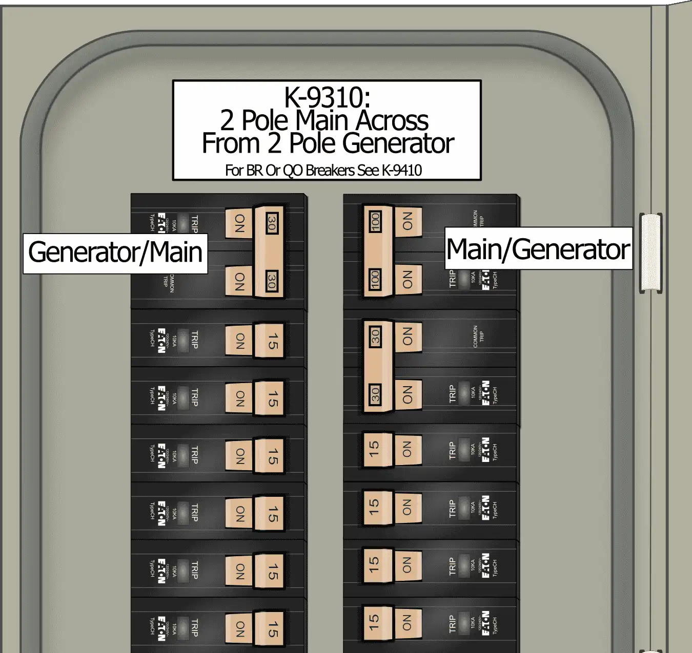 K-9310 Panel Photo Without Kit