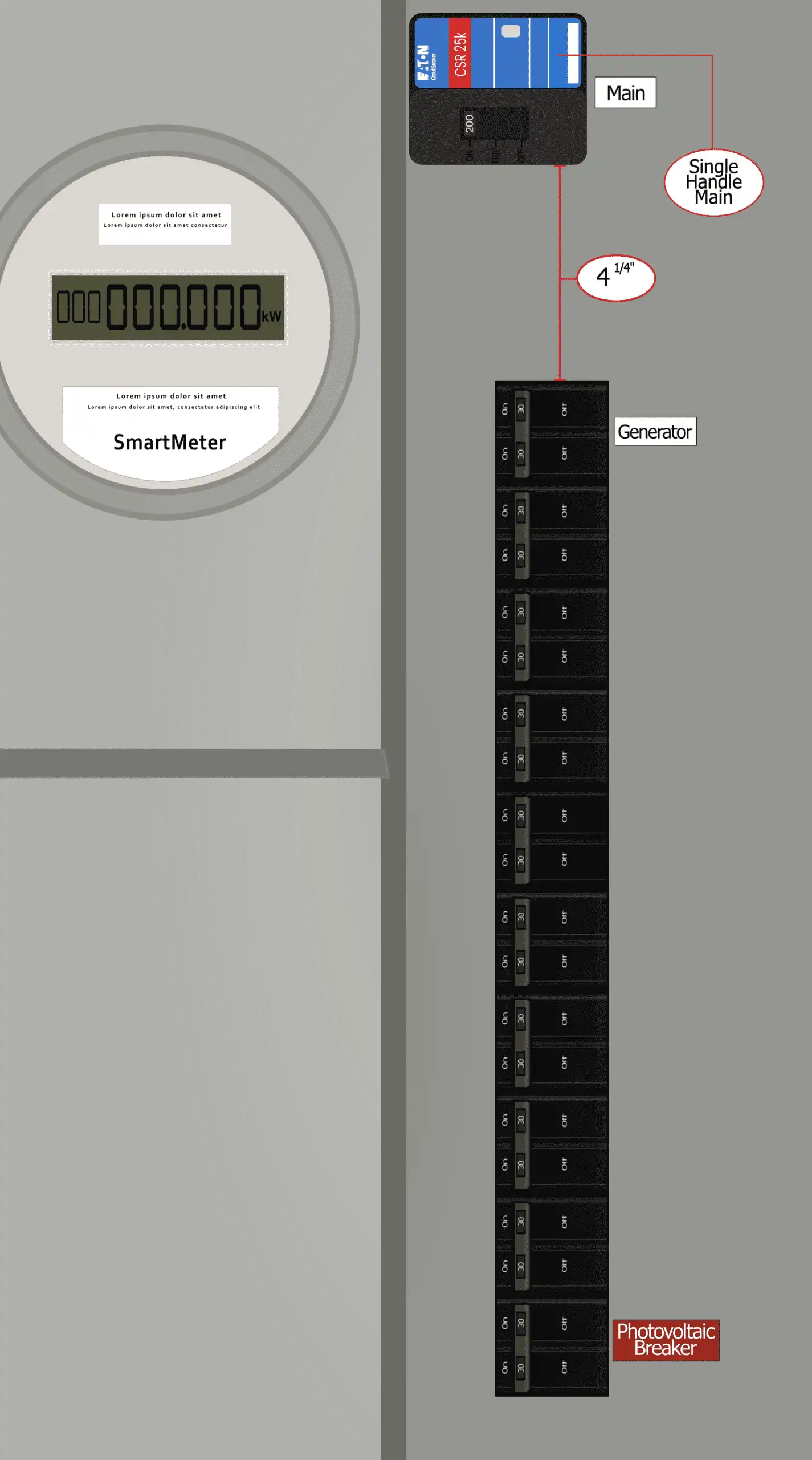 KS-6716 panel cover photo