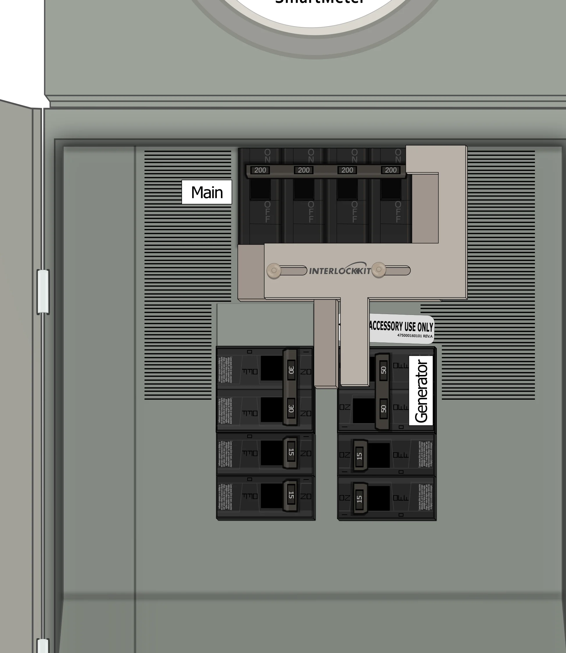 K-1010R4 Panel Photo With Main On