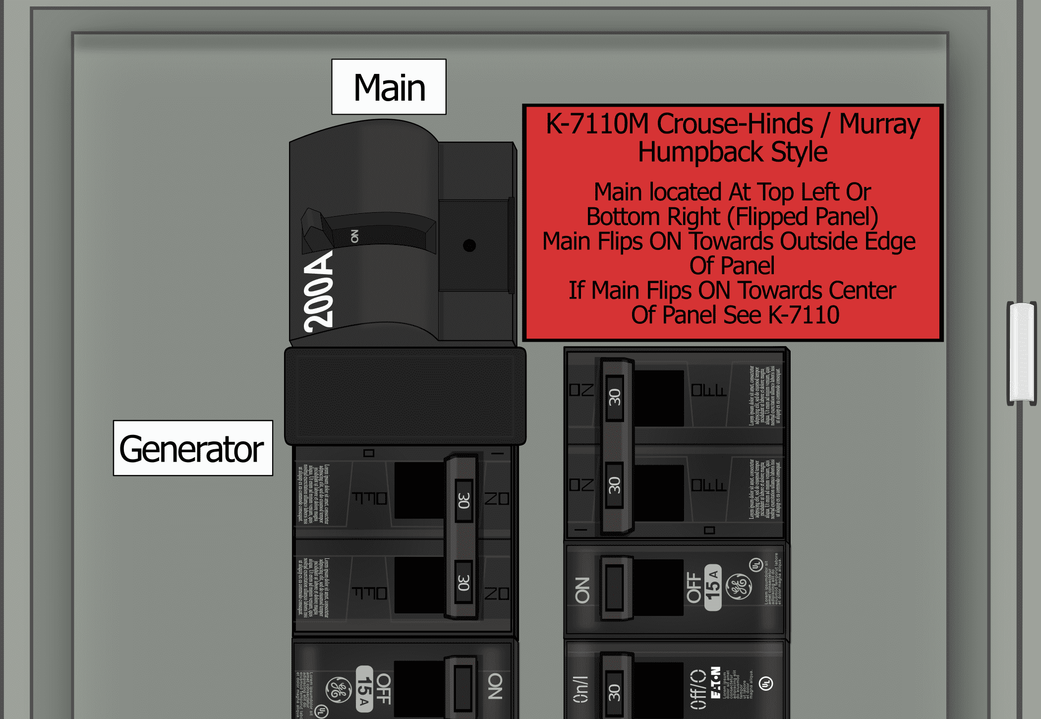 K-7110M Panel Photo Without Kit