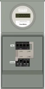 K-8510 Panel Photo With Main On and Generator Off