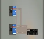 K-6416 Panel Photo With Main On and Generator Off