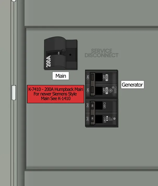 K-7410 Panel without Kit