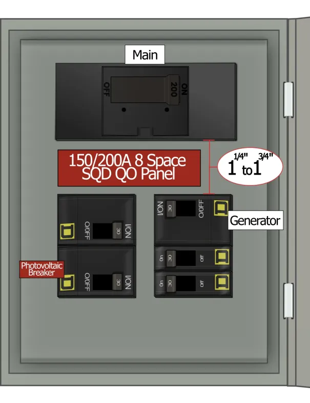 KS-5010 QO Panel Photo Without Kit